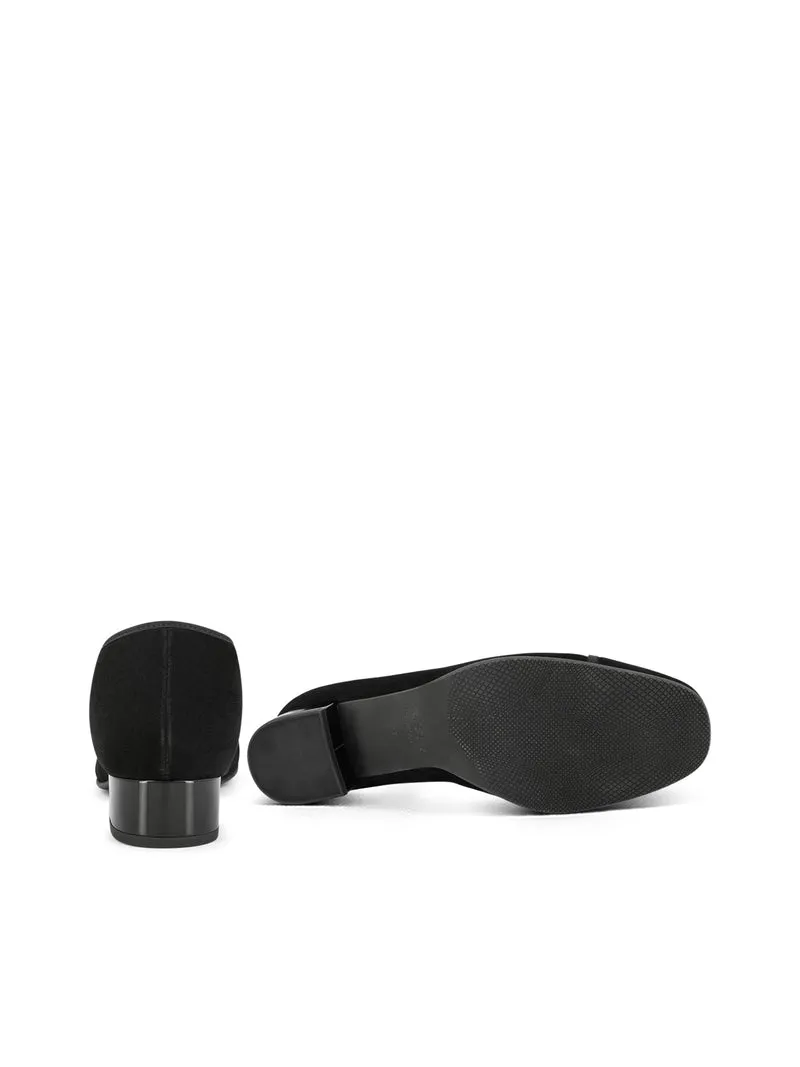 HECKLE BLACK SUEDE