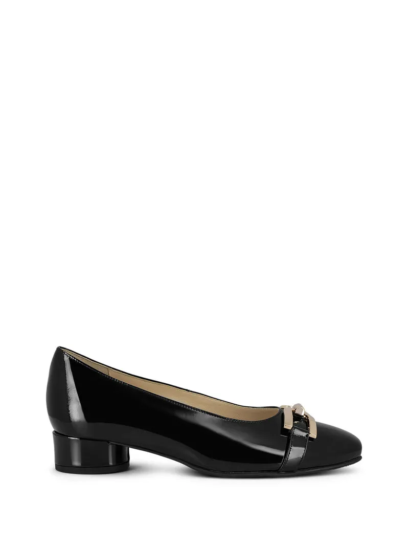 HARKISS BLACK PATENT