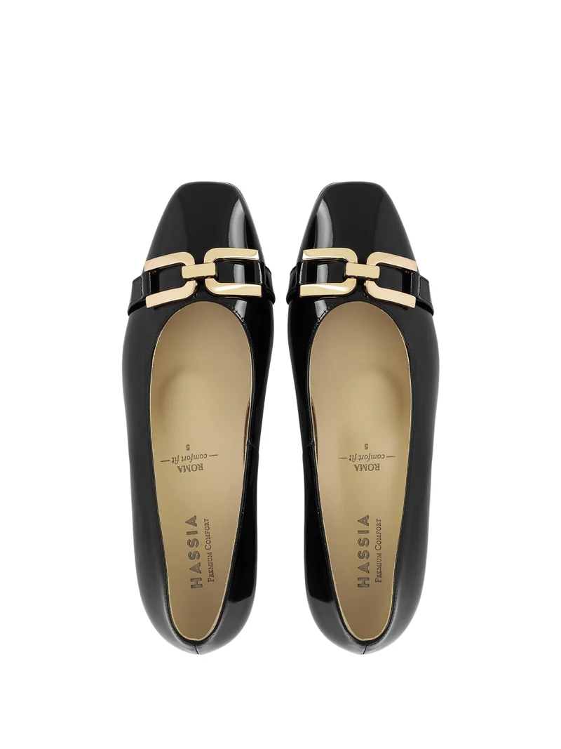 HARKISS BLACK PATENT
