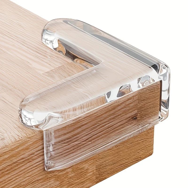 Transparente Eckenschutz-Set aus Silikon (12 Stück)