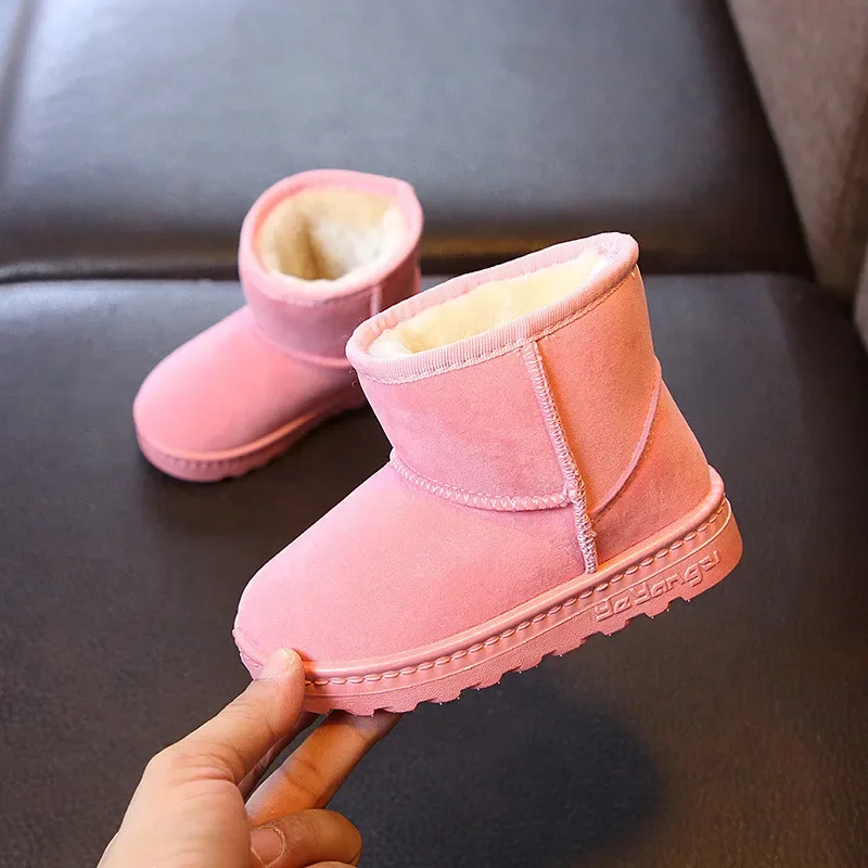 Unisex Winterstiefel für Kinder – Niedriges Modell für den Alltag