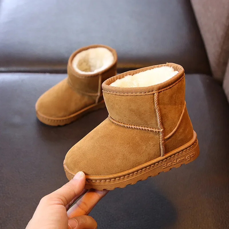 Unisex Winterstiefel für Kinder – Niedriges Modell für den Alltag