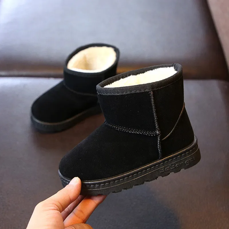 Unisex Winterstiefel für Kinder – Niedriges Modell für den Alltag