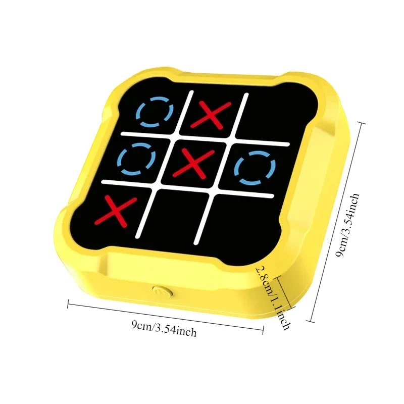 ElectroTact Tic-Tac-Toe – Elektronisches 3-Gewinnt-Spiel für Kinder