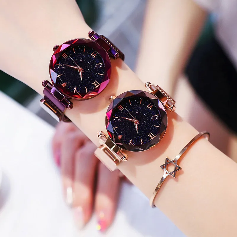 Velara Damenarmbanduhr – Uhr mit Sternenhimmel-inspiriertem Zifferblatt