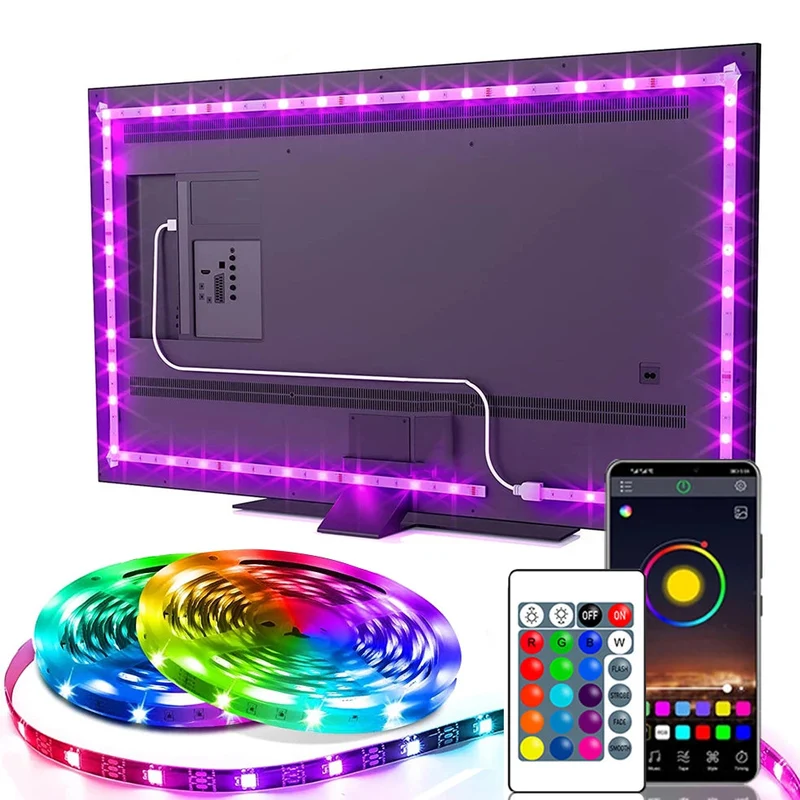 LumiFlex RGB LED-Streifen 5V – Flexible LED-Beleuchtung für TV und Wohnräume