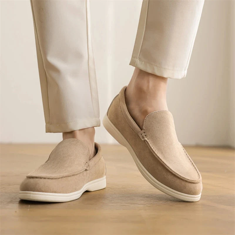 Velmoro Herren-Loafer aus Wildleder – Klassische Slipper für Alltag & Anlass