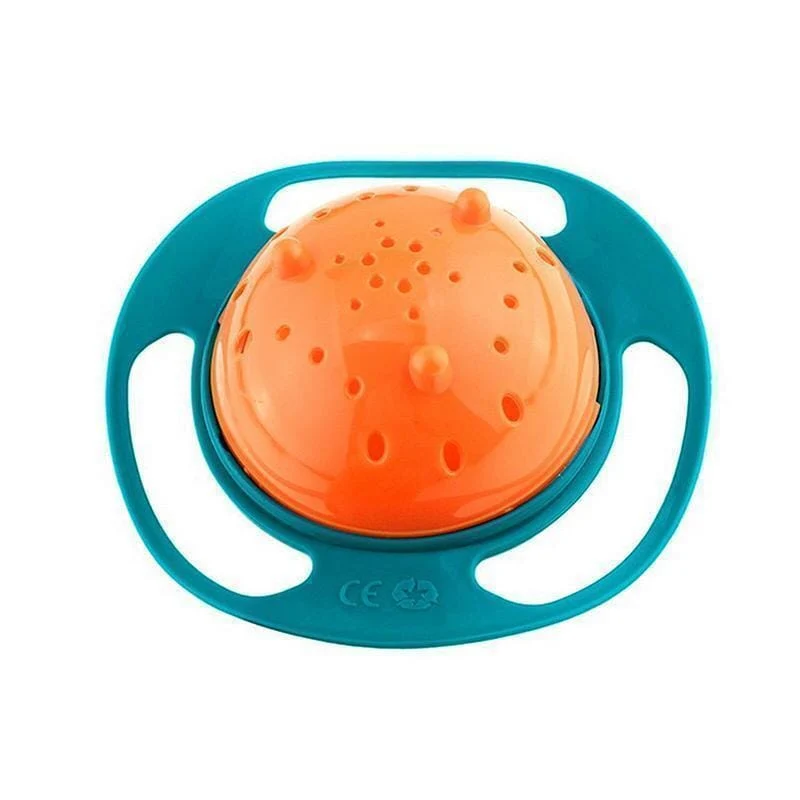 OrbitSnack Kinder-Snackschale mit Drehmechanismus