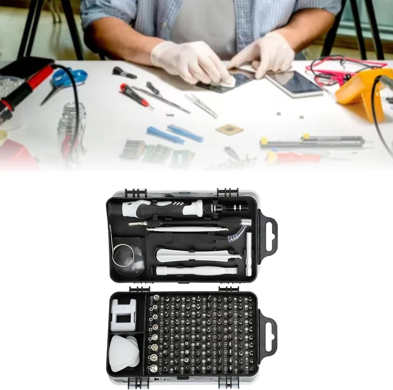 115-teiliges Schraubendreher-Set für präzise Reparaturen