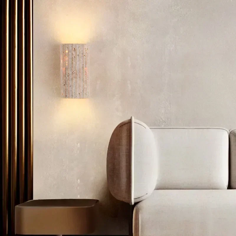Suma Wandleuchte aus Stein – Japanisch inspiriertes Design
