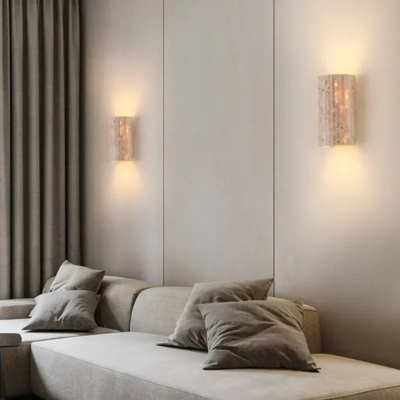 Suma Wandleuchte aus Stein – Japanisch inspiriertes Design