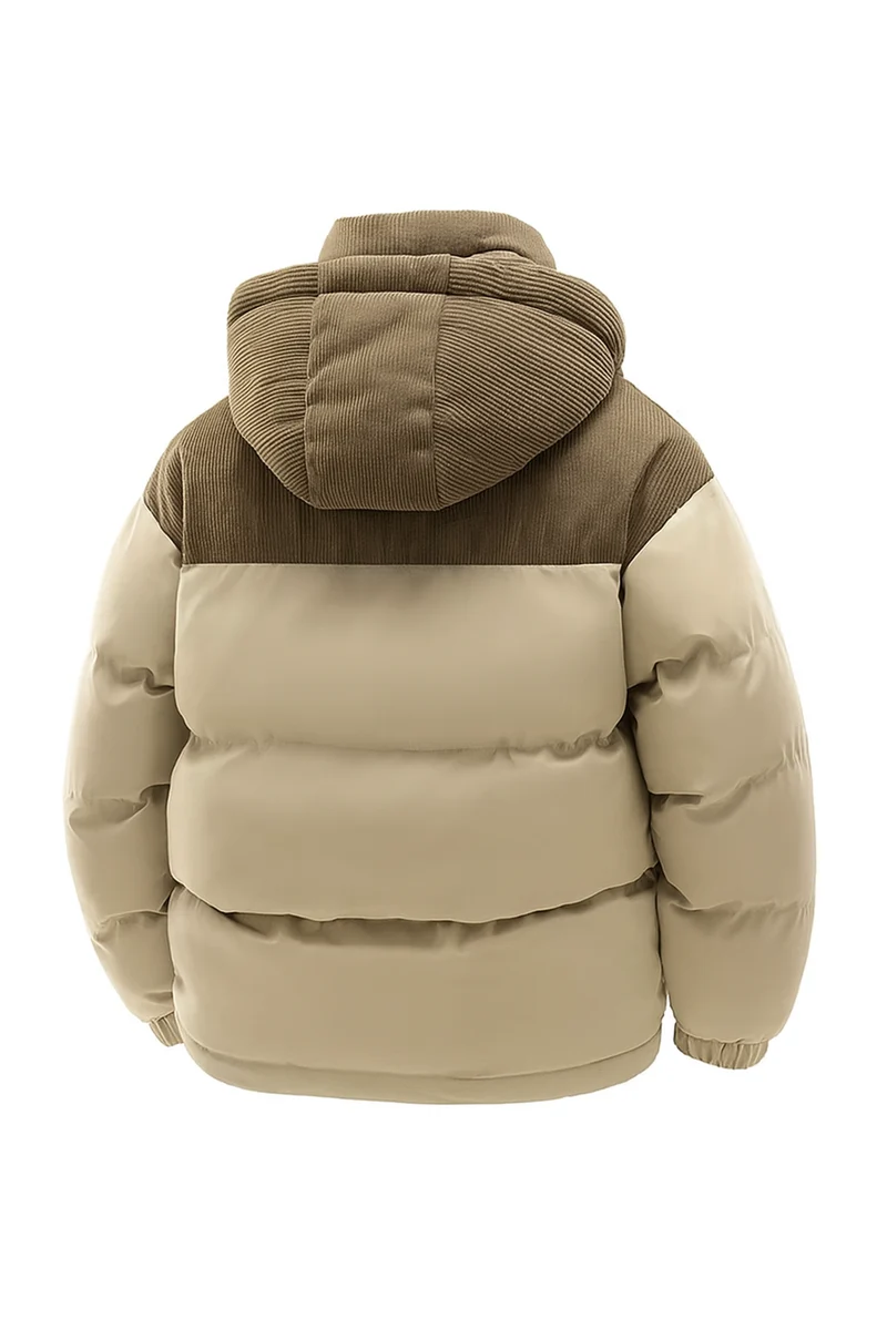 Ronan gesteppte Herrenjacke mit Reißverschluss