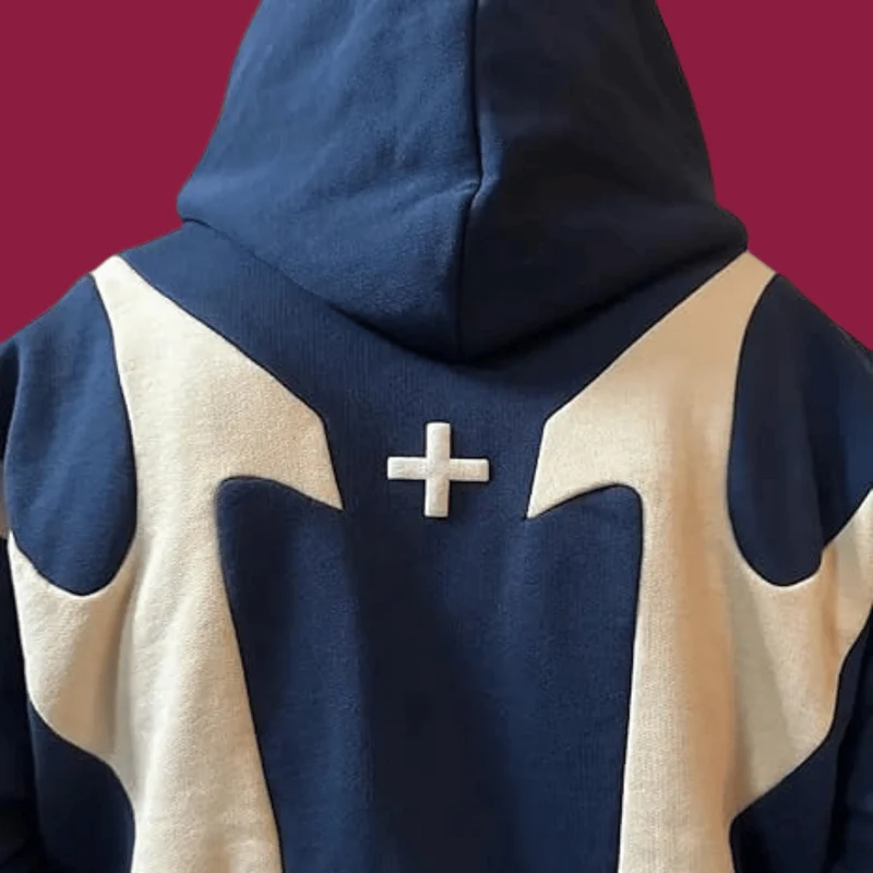AbstractVibe Hoodie – Unisex Kapuzenpullover mit modernem Design