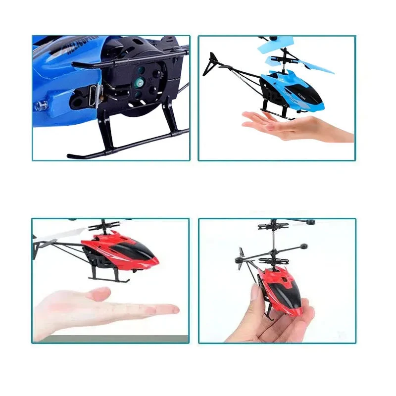 Aeriqo Mini-Helikopter – Wiederaufladbarer RC-Helikopter für Innen- und Außenbereiche