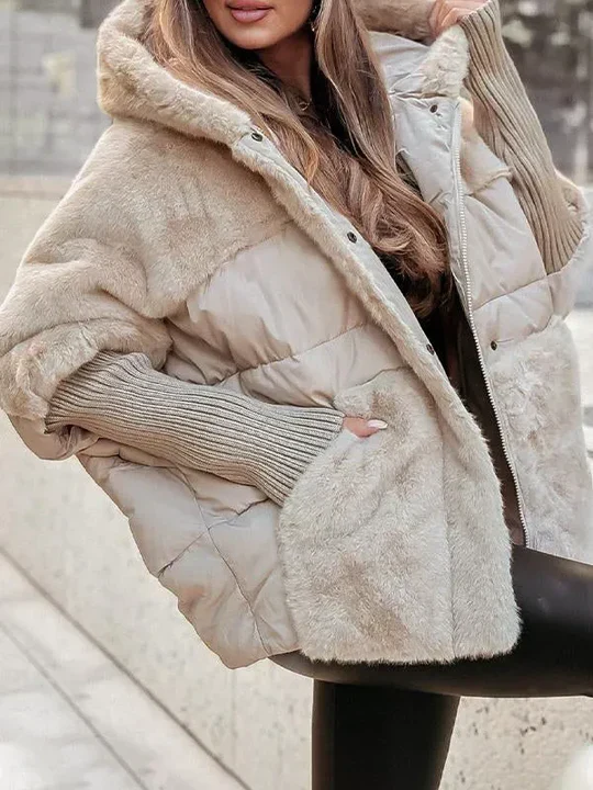 Inga Mantel – Winterjacke mit Kapuze und leichter Isolierung