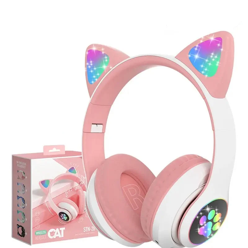 Felino Kinderkopfhörer – Faltbarer Bluetooth-Kopfhörer mit LED-Elementen