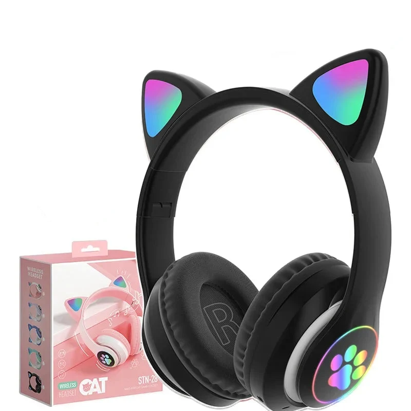 Felino Kinderkopfhörer – Faltbarer Bluetooth-Kopfhörer mit LED-Elementen