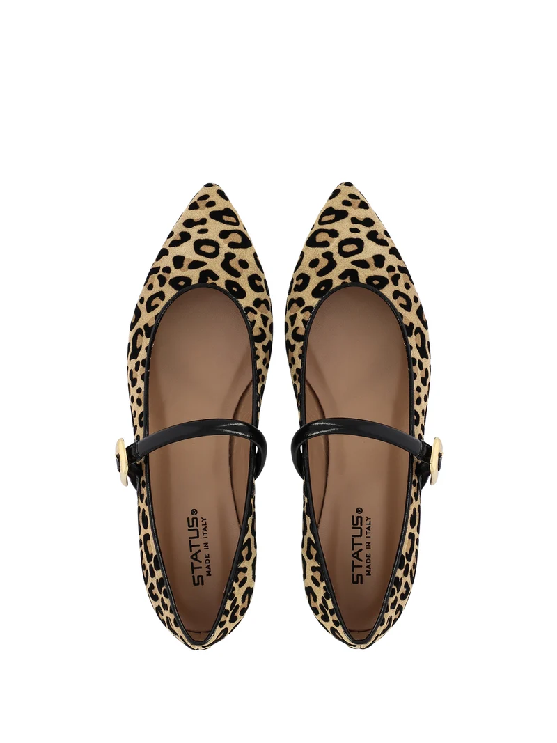 SCANDICI BEIGE LEOPARD