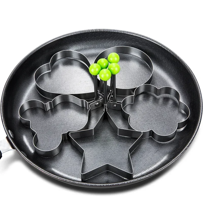 Formiro Bratring-Set – Edelstahlformen für Eier und Pfannkuchen