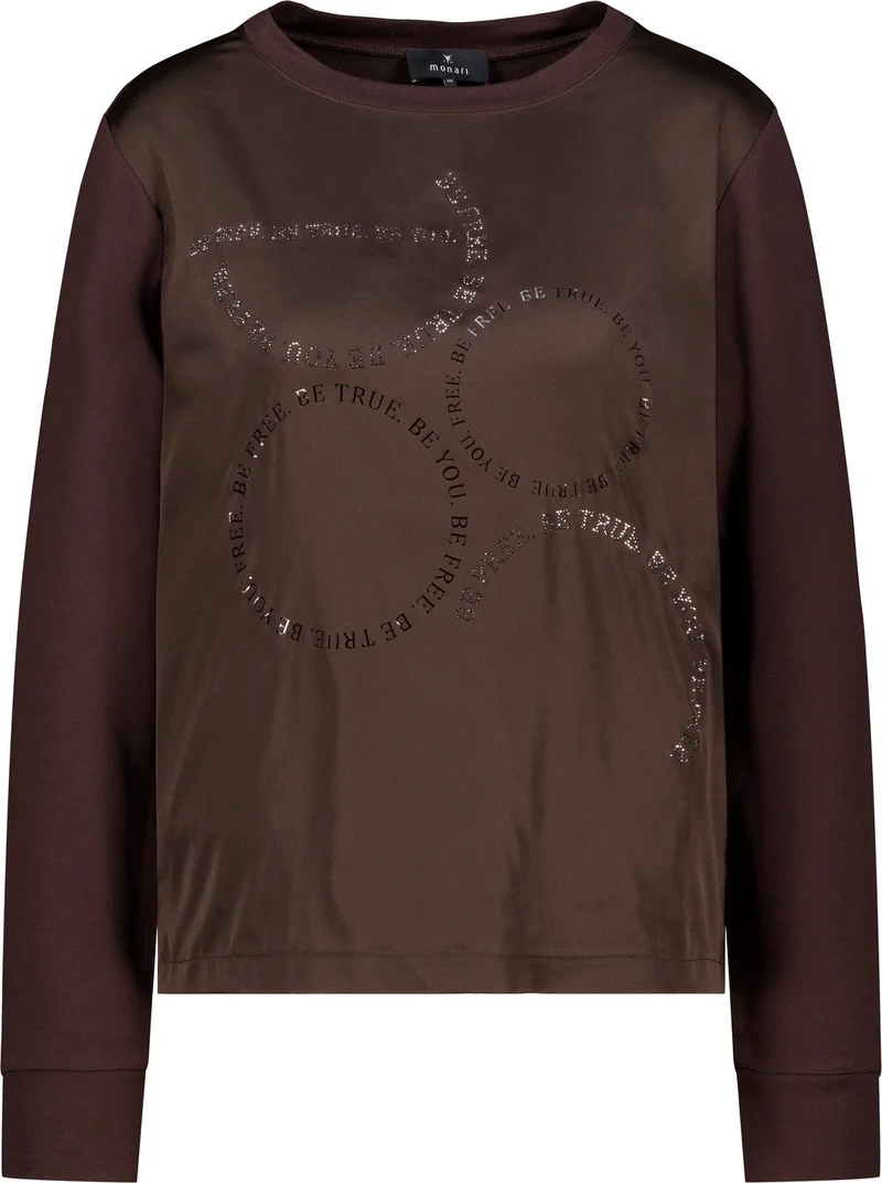 Blusenshirt mit Schmuckdetails