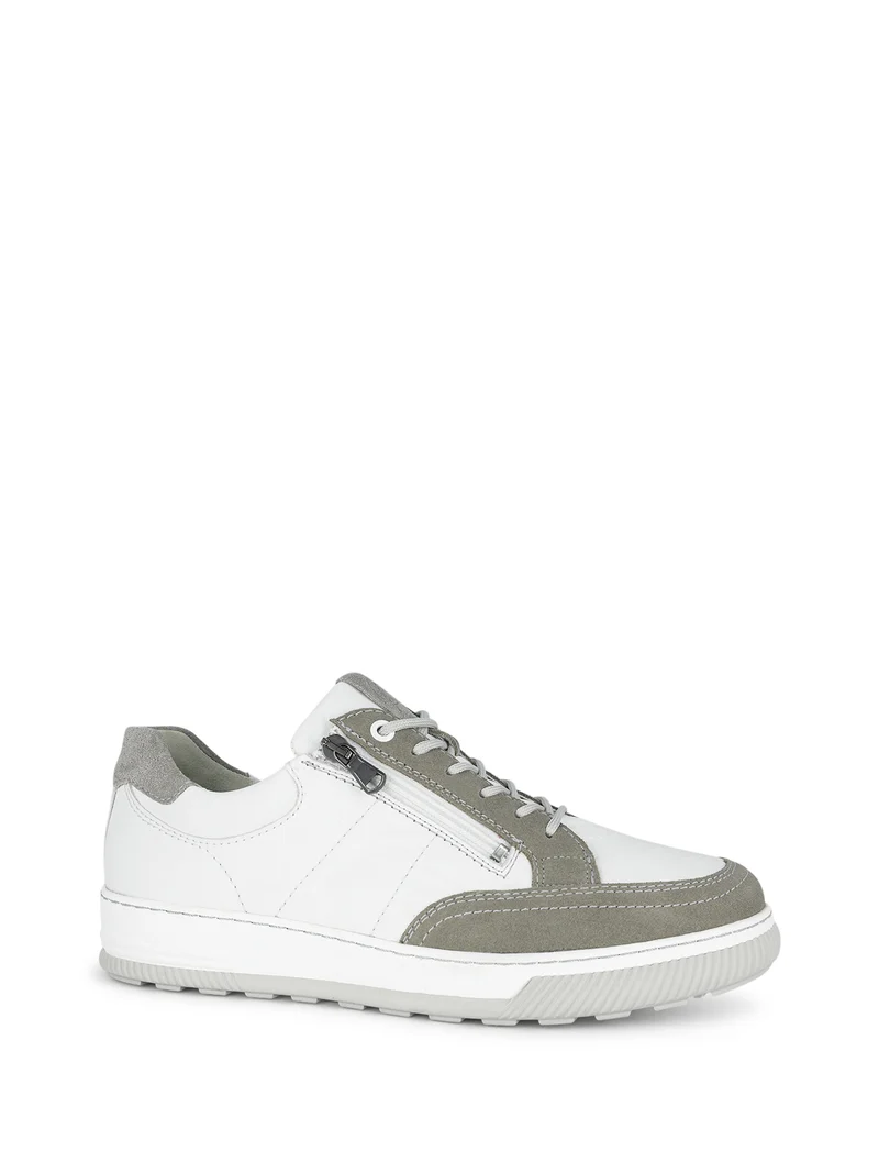 WYCLEF WHITE~GREY Wide Fit