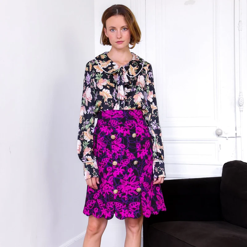 Jupe Typhon Fushia Studio