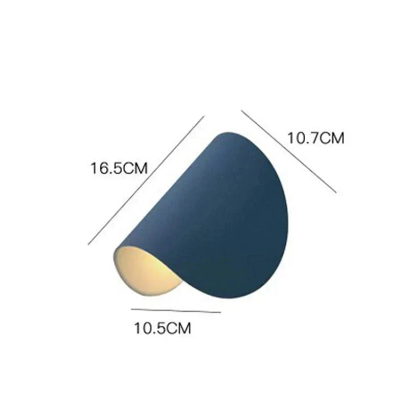 LumiGlow LED-Wandleuchte mit Farbwechsel und modernem Design