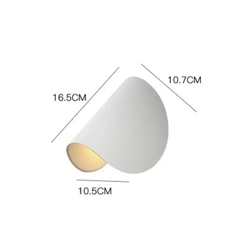 LumiGlow LED-Wandleuchte mit Farbwechsel und modernem Design