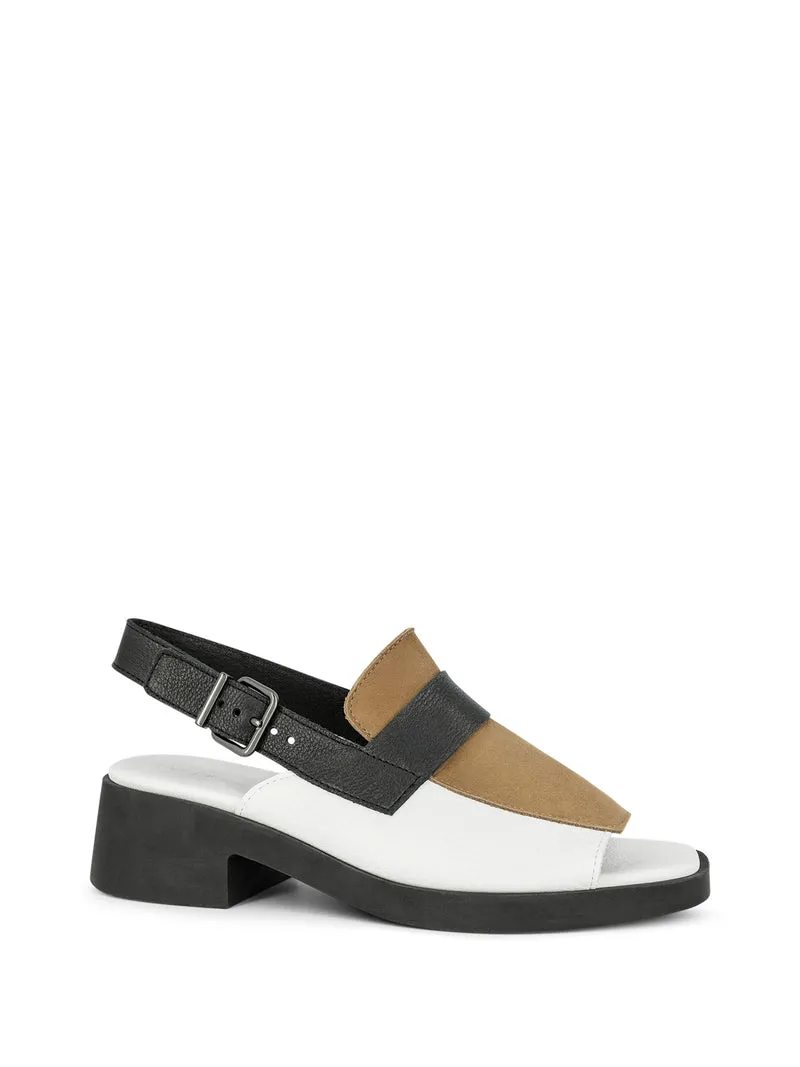 TAYNAM WHITE~TAUPE~BLACK