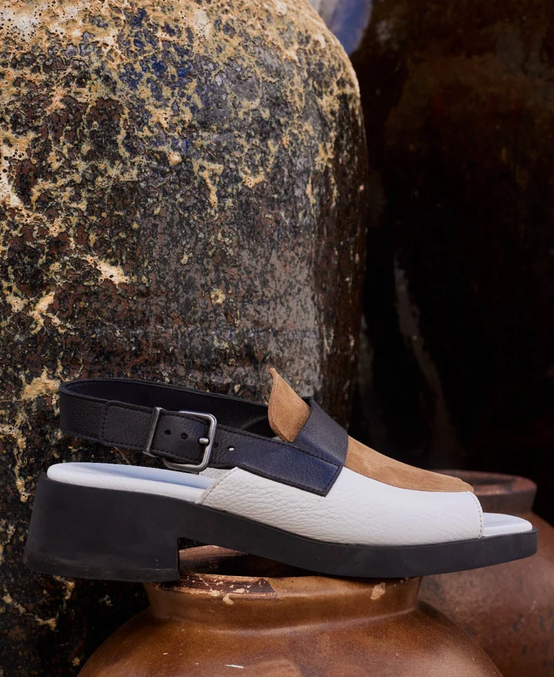 TAYNAM WHITE~TAUPE~BLACK