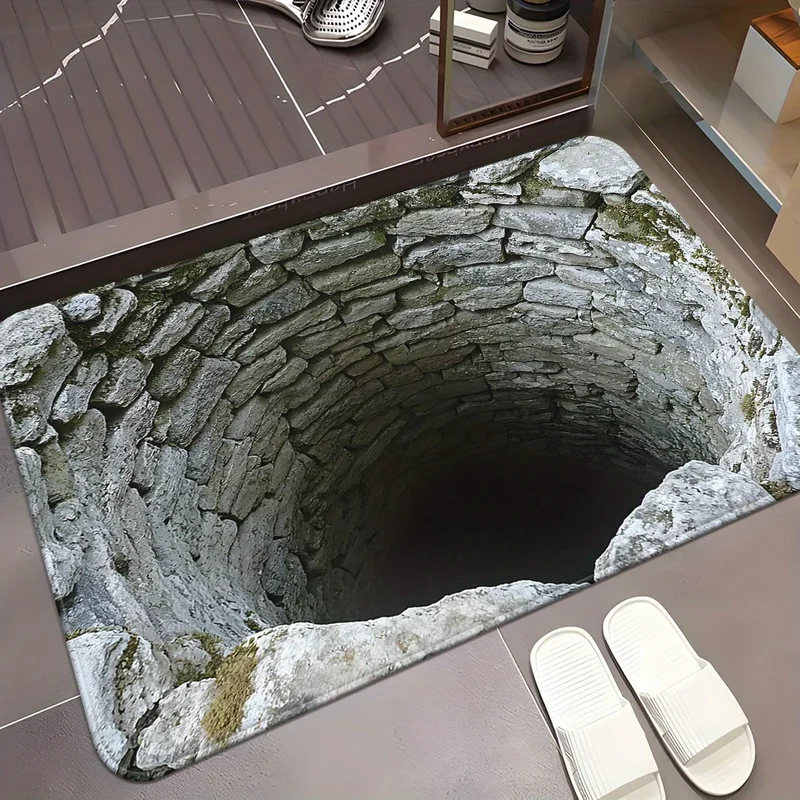 Visura 3D Bodenmatte – Rutschfeste Polyester-Fußmatte für verschiedene Wohnbereiche