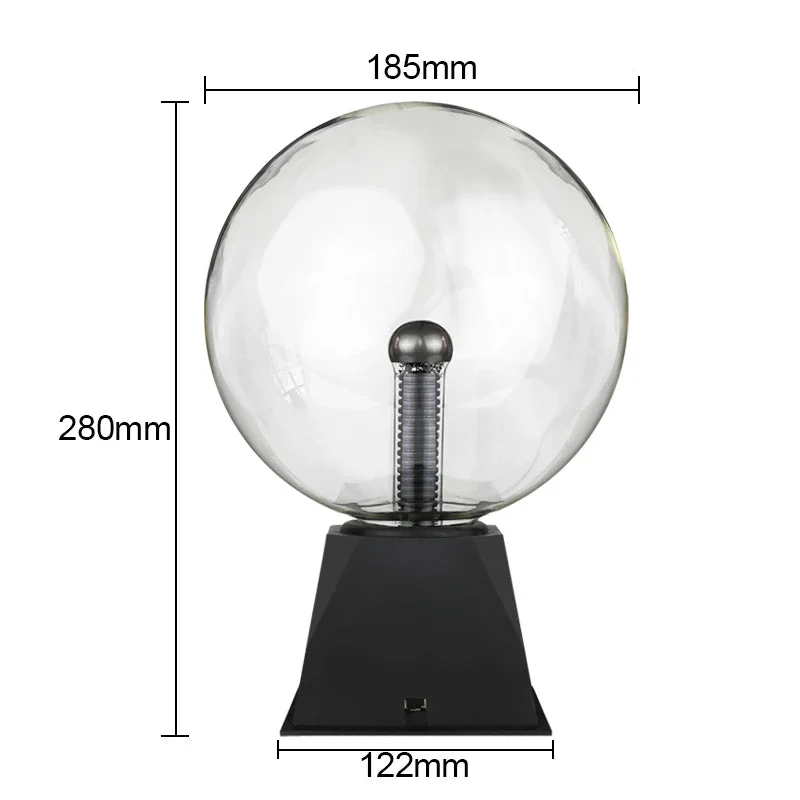 LumiSphere Plasma-Lampe – LED Tischlampe mit Plasmakugel-Effekt