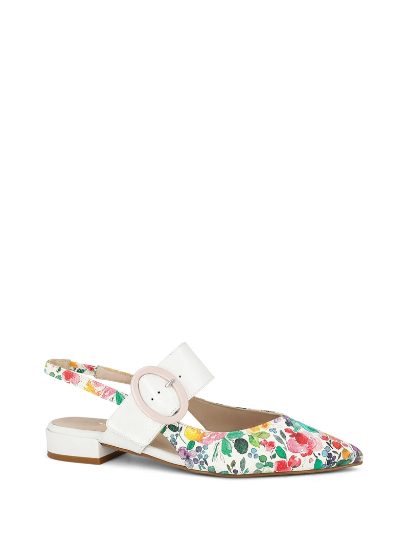 SASHER WHITE FLORAL