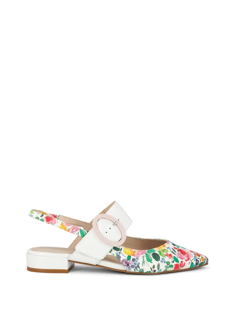 SASHER WHITE FLORAL
