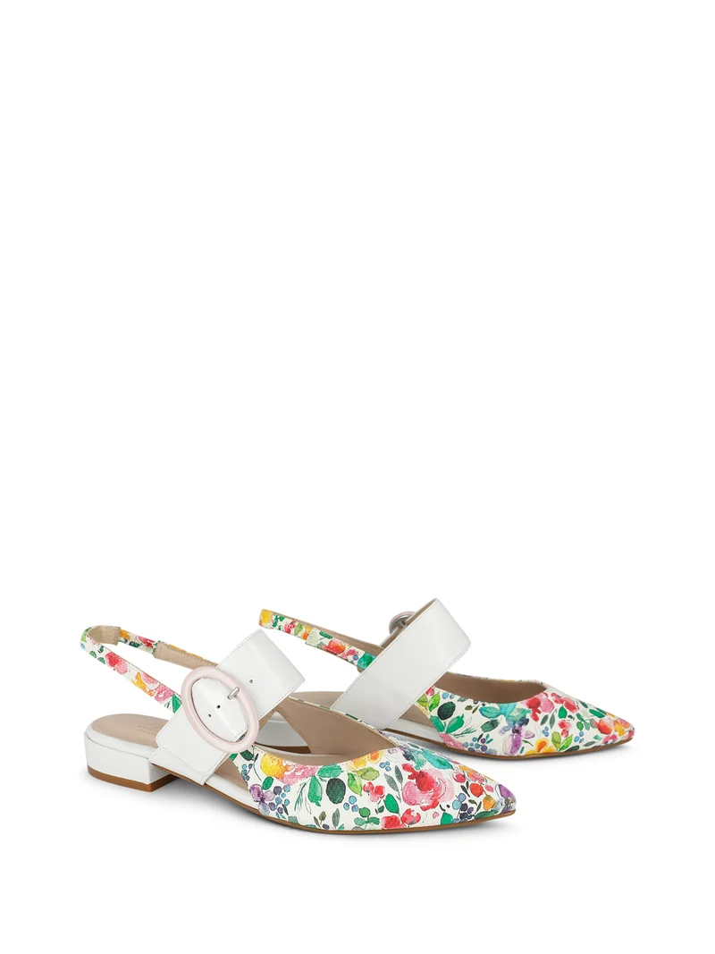 SASHER WHITE FLORAL