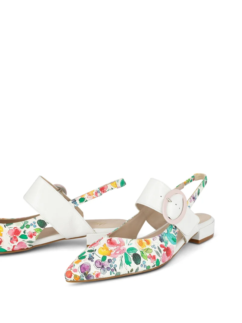 SASHER WHITE FLORAL