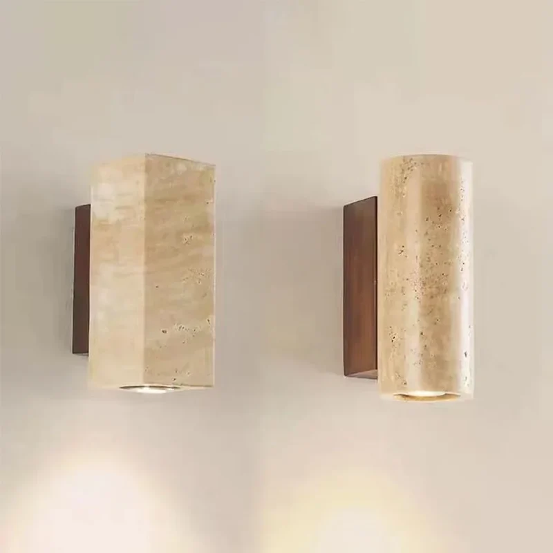 Nareo Wandleuchte aus Marmor – Japanisch inspiriertes Design