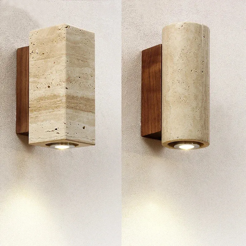 Nareo Wandleuchte aus Marmor – Japanisch inspiriertes Design