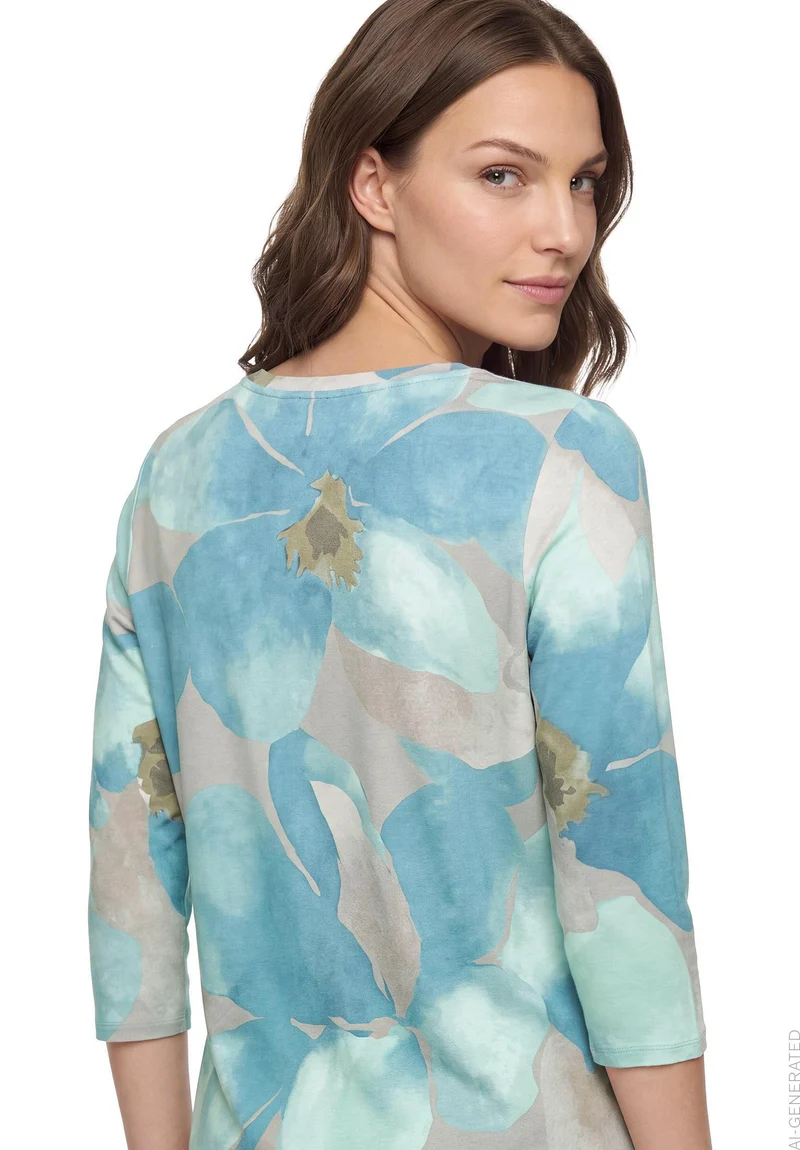 Shirt Kurz 3/4 Arm