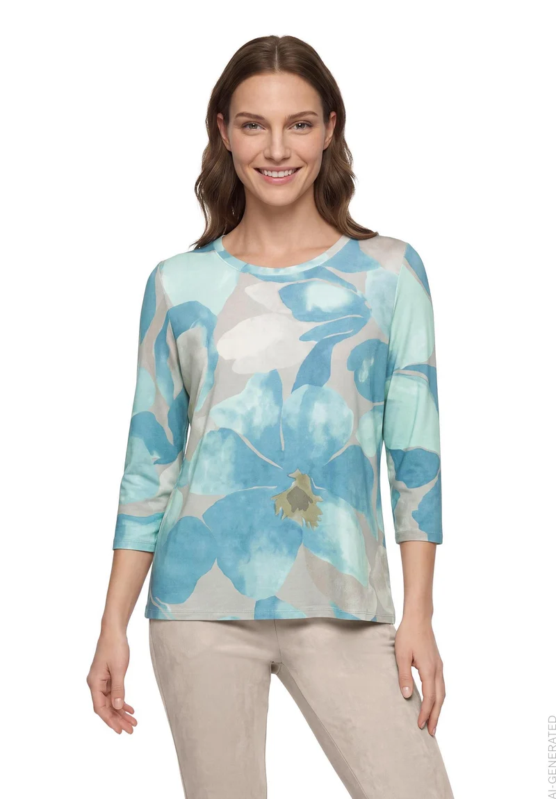 Shirt Kurz 3/4 Arm