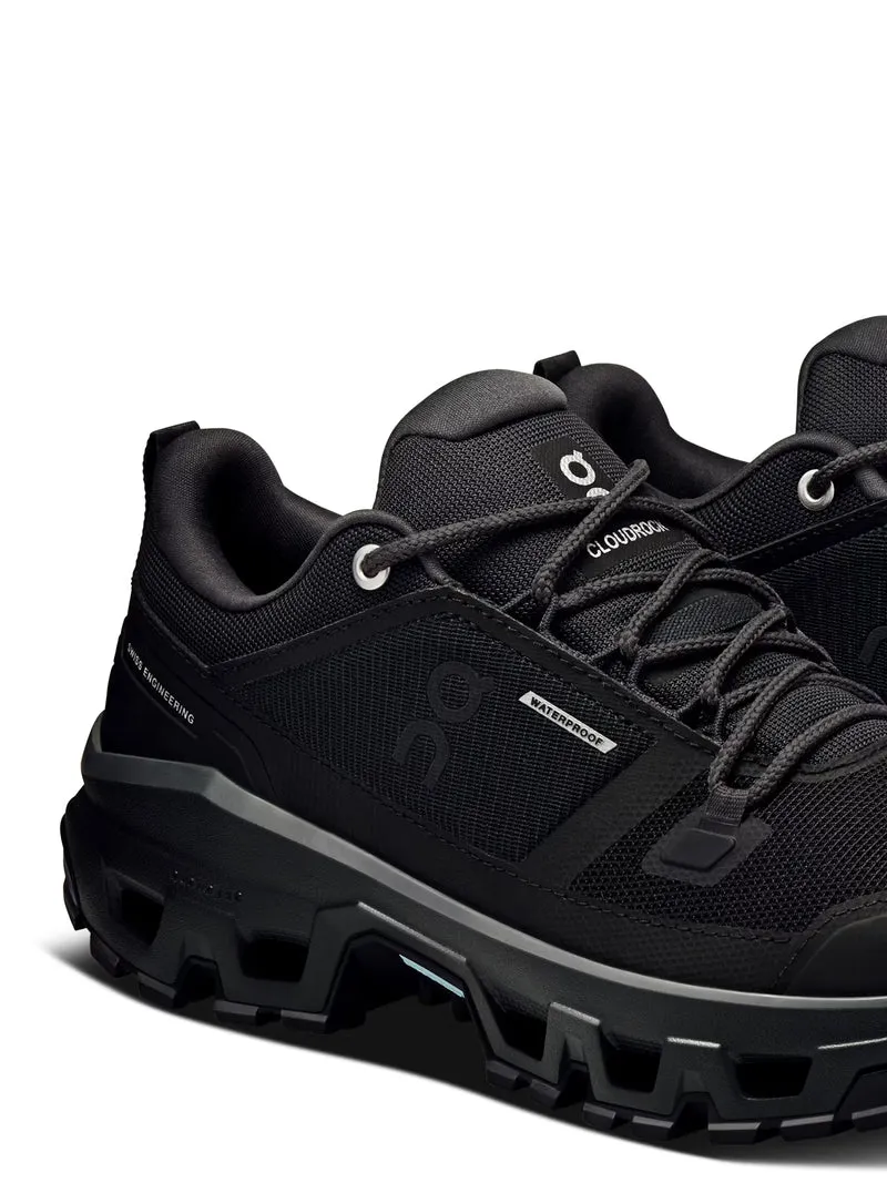 CLOUDROCK LOW WATERPROOF BLACK~BLACK