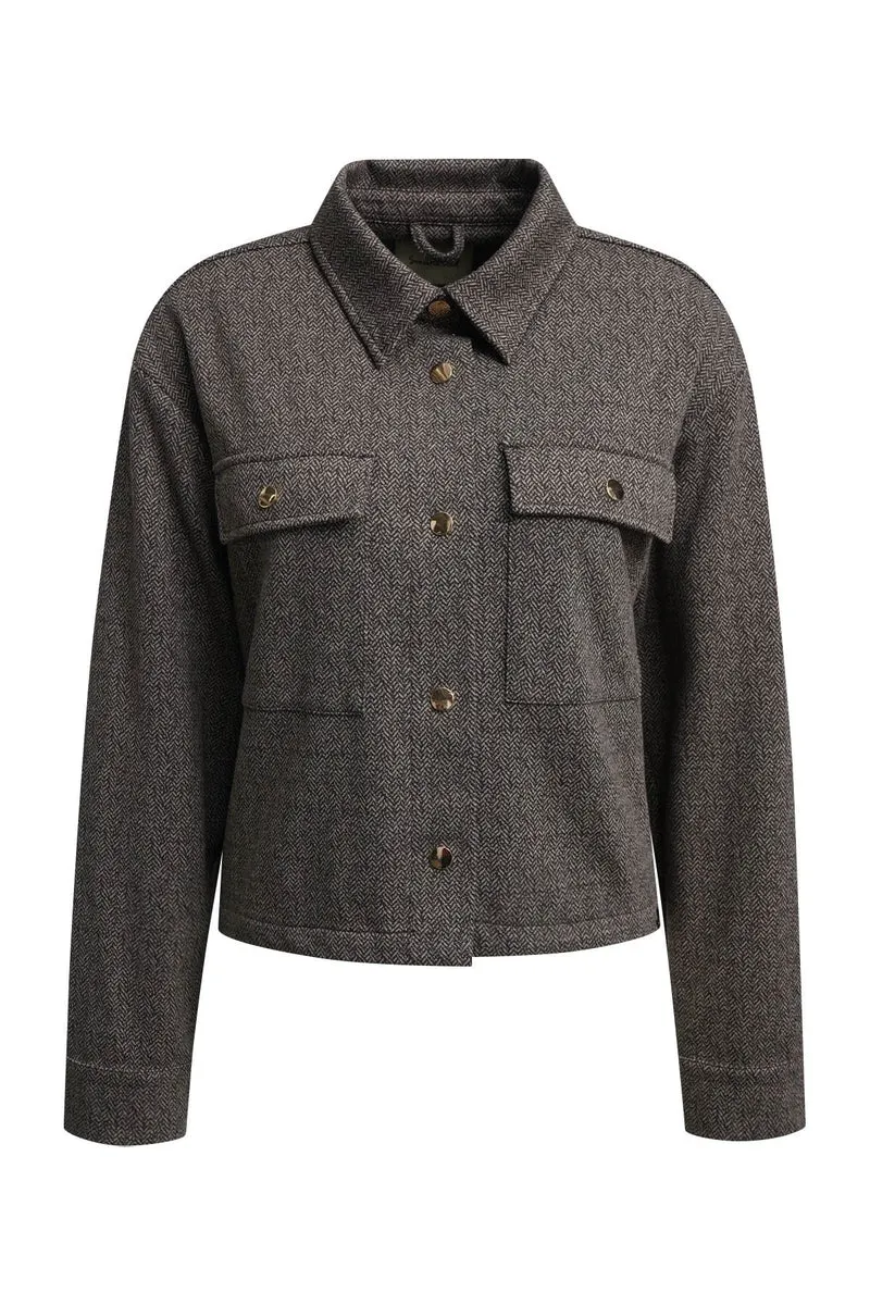 Herringbone Interlock Jacket