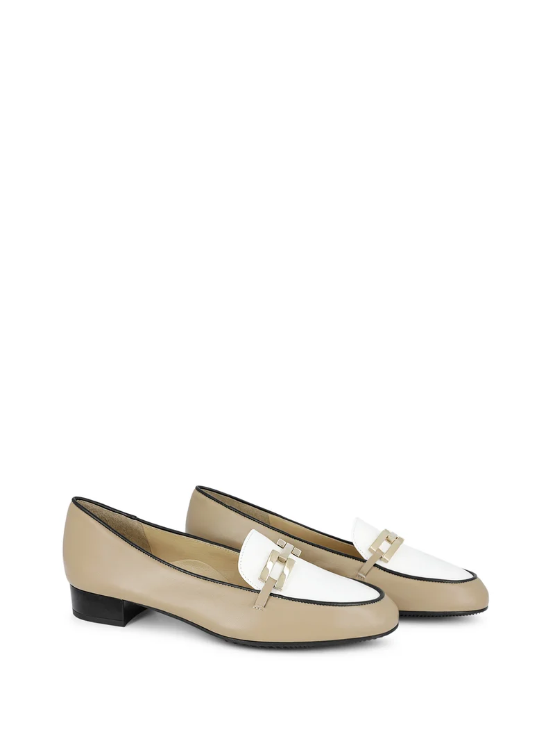 BUENO TAUPE~WHITE