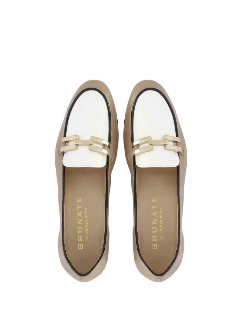 BUENO TAUPE~WHITE
