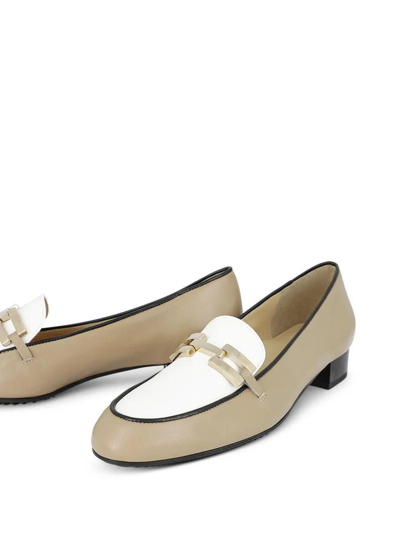 BUENO TAUPE~WHITE