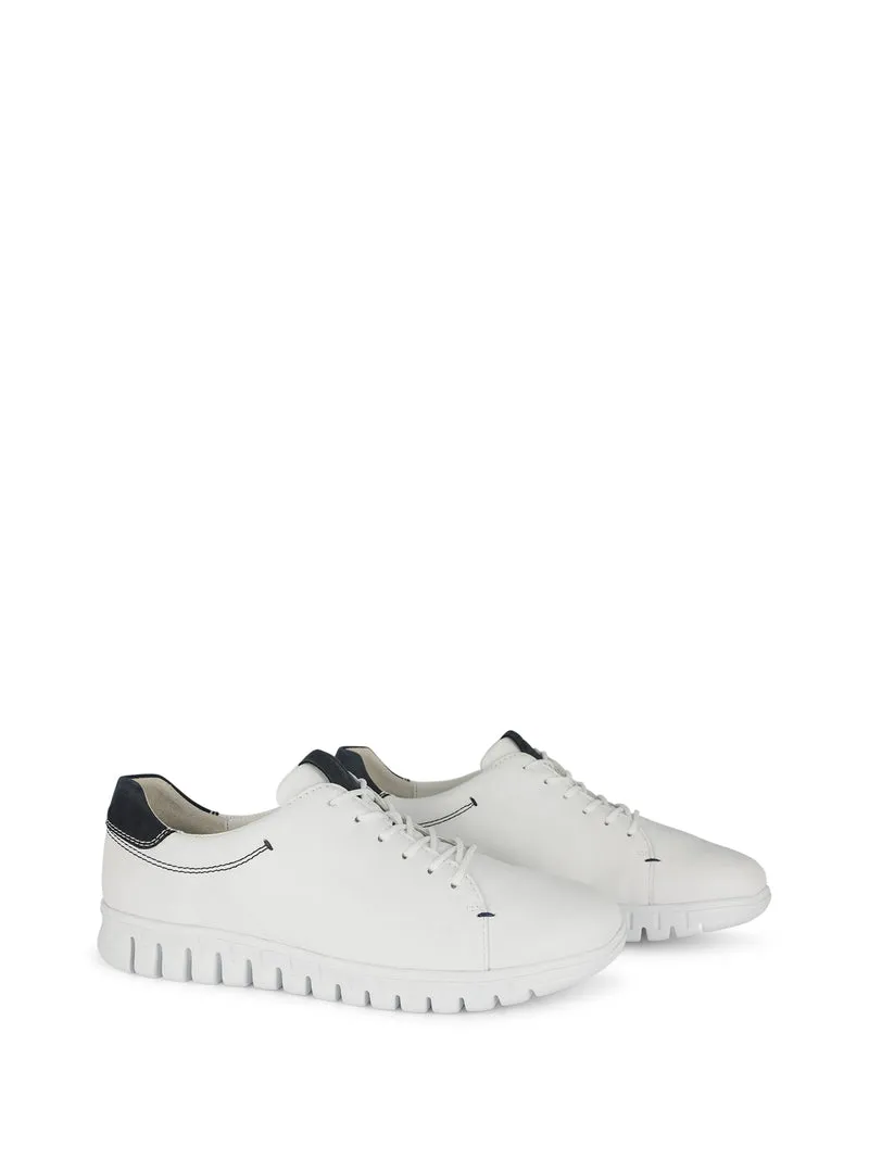 WALDI WHITE Wide Fit