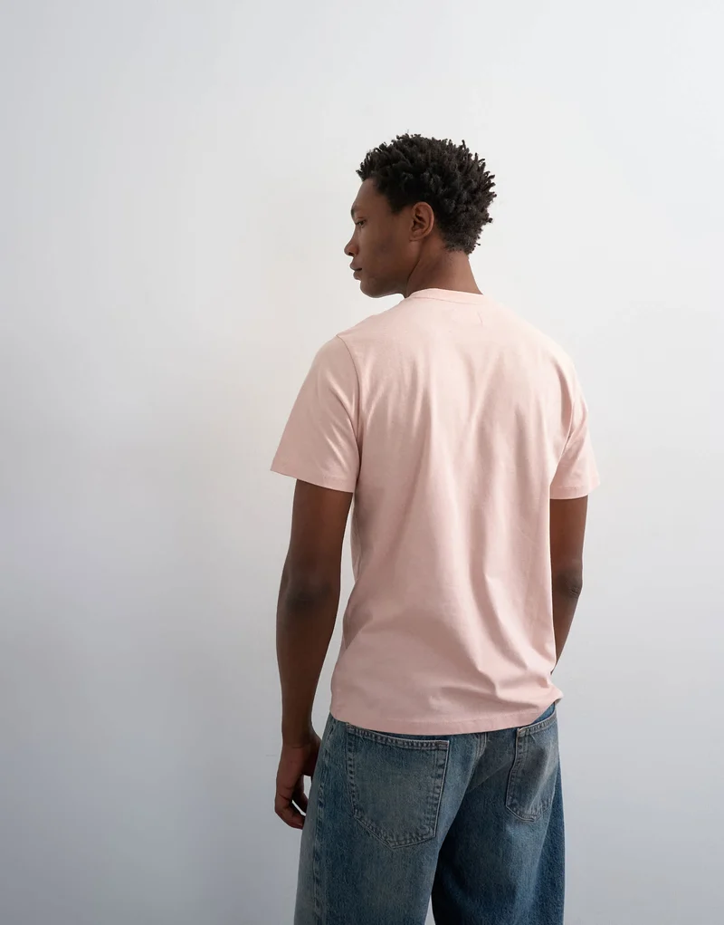 Topman 3 pack classic fit t-shirt in navy, ecru and pink
