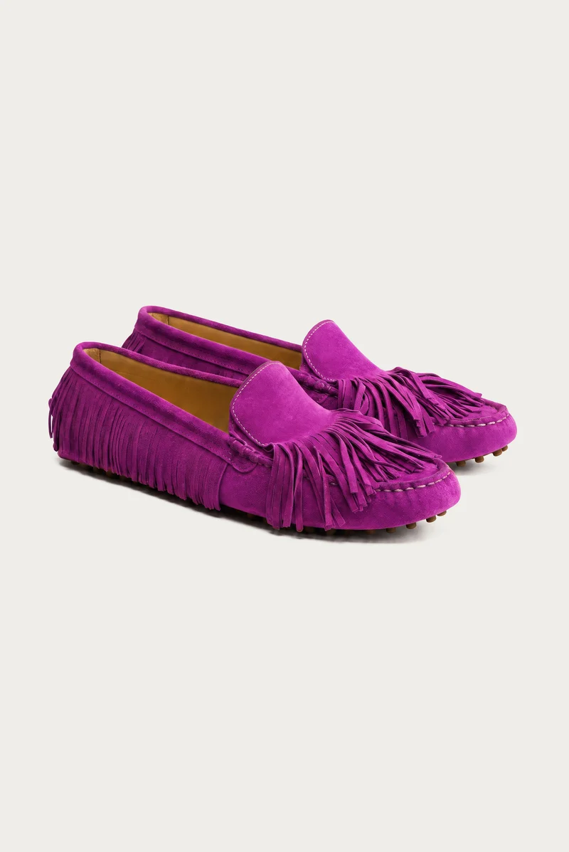 Friedel Pink Wildleder