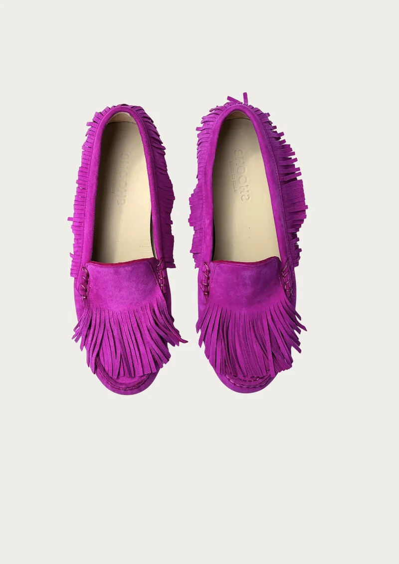 Friedel Pink Wildleder
