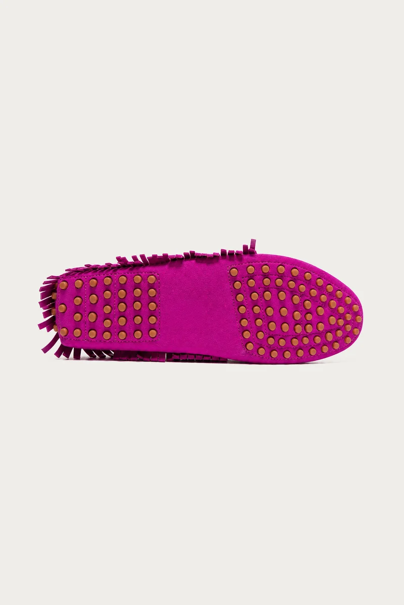 Friedel Pink Wildleder
